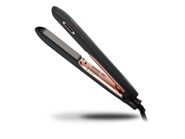 Photo of Dual-voltage nanoe™ hair straightener with ultimate styling results EH-HS99