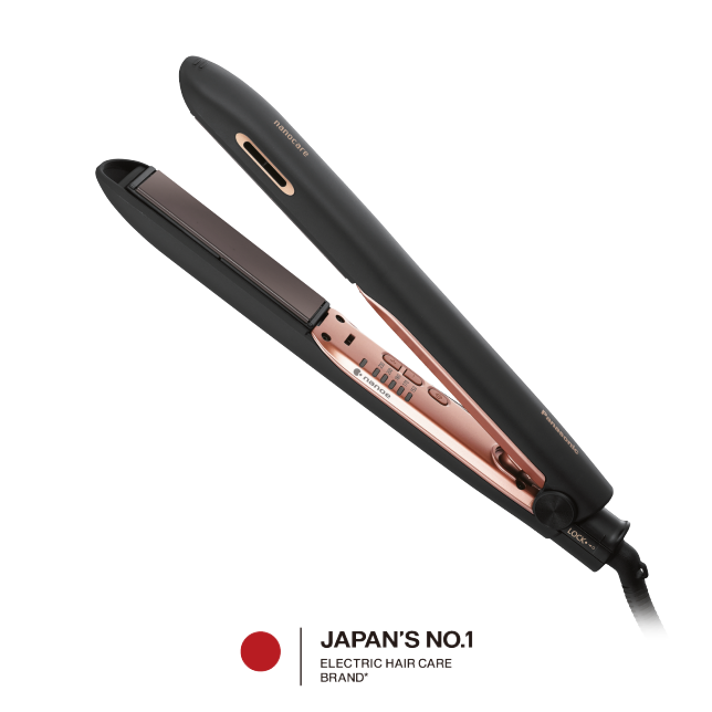 Photo of nanocare Hair Straightener EH-HS9B<br>nanoe™ & Advanced Smooth Ceramic Plate