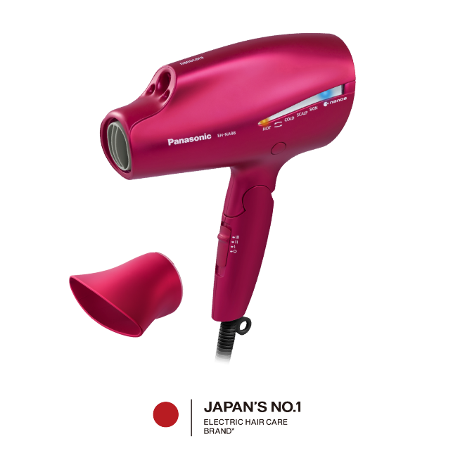 Photo of nanocare Hair Dryer Panasonic EH-NA98 Hair Dryer : Rouge pink