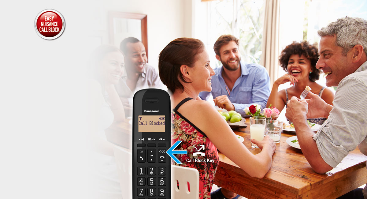 Nuisance Call Block* with Call Block Key