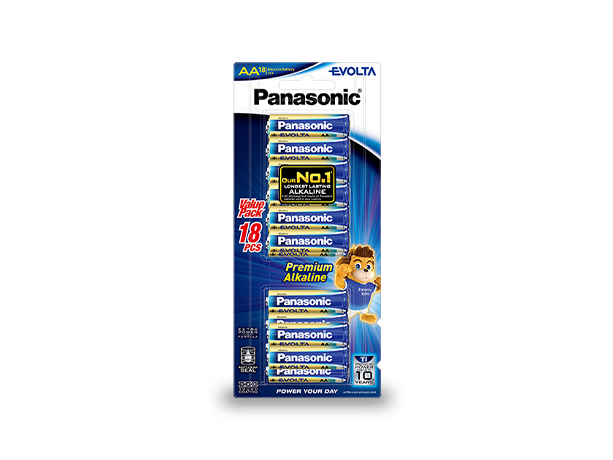 Photo of EVOLTA Batteries LR6EG 18pcs (AA size)