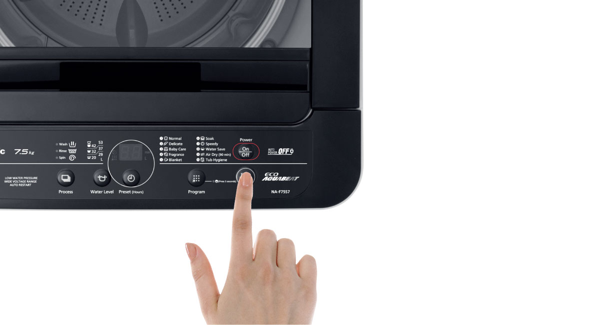 Easy-to-Use Control Panel