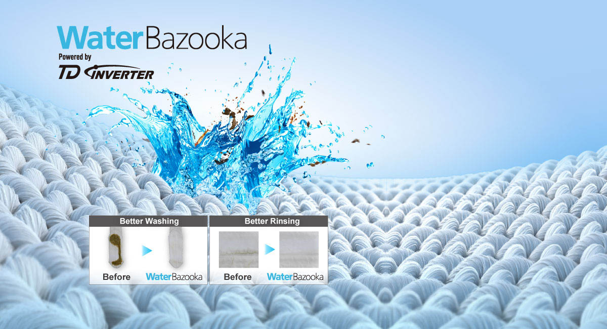 Deep Clean forMore Hygienic Washing