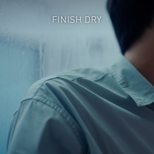 Dry Partially Dried Clothes During Bad Weather