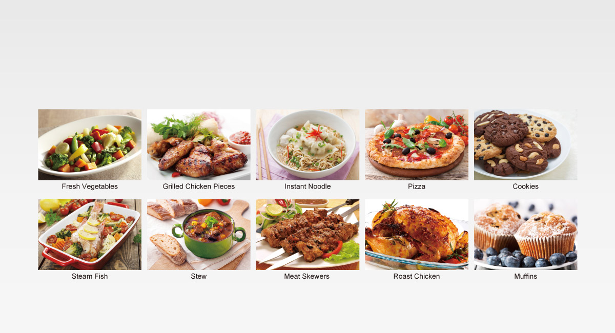 25 Preset Auto Menu for Easy Cooking