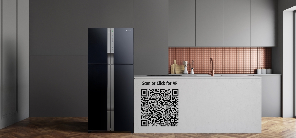 View Seamless Fridge for Your Kitchen in AR