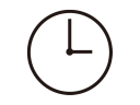 Clock icon for Panasonic R14NPT/2B batteries