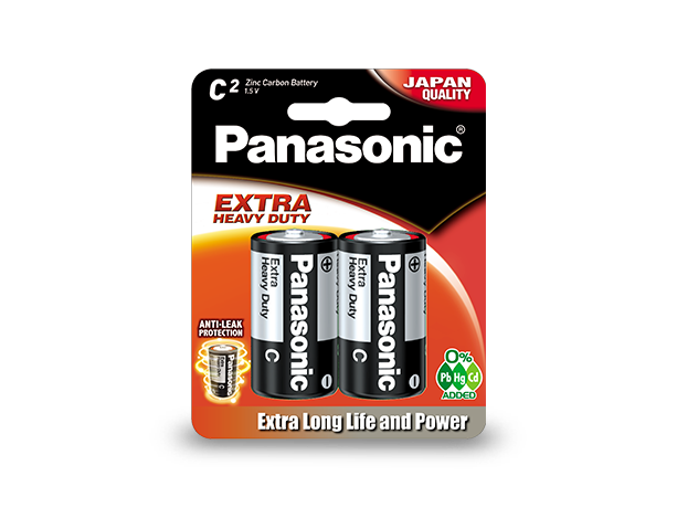 Photo of Zinc Carbon Batteries R14NPT 2pcs (C size)