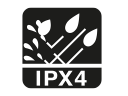 Water resistant IPX4