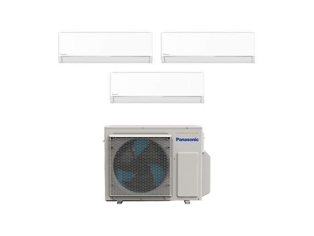 Photo of ZZP-SG0103E Panasonic XU Series Multi Split System-3 (BKZW) 9K + 12K + 12K BTU
