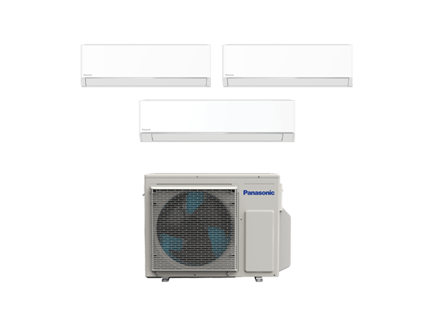 Photo of ZZP-SG0103G Panasonic XU Series Multi Split System-3 (BKZW) 9K + 12K + 24K BTU