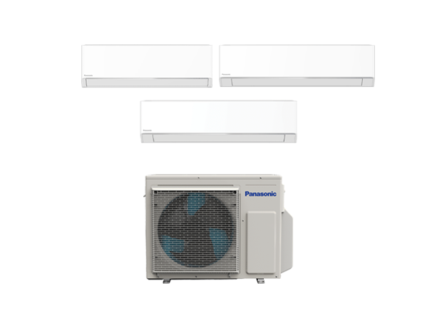 Photo of ZZP-SG0103H Panasonic XU Series Multi Split System-3 (BKZW) 9K + 18K + 18K BTU