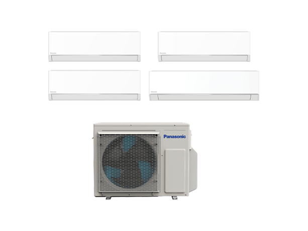 Photo of ZZP-SG0104G Panasonic XU Series Multi Split System-4 (BKZW) 9K + 9K + 12K + 24K BTU