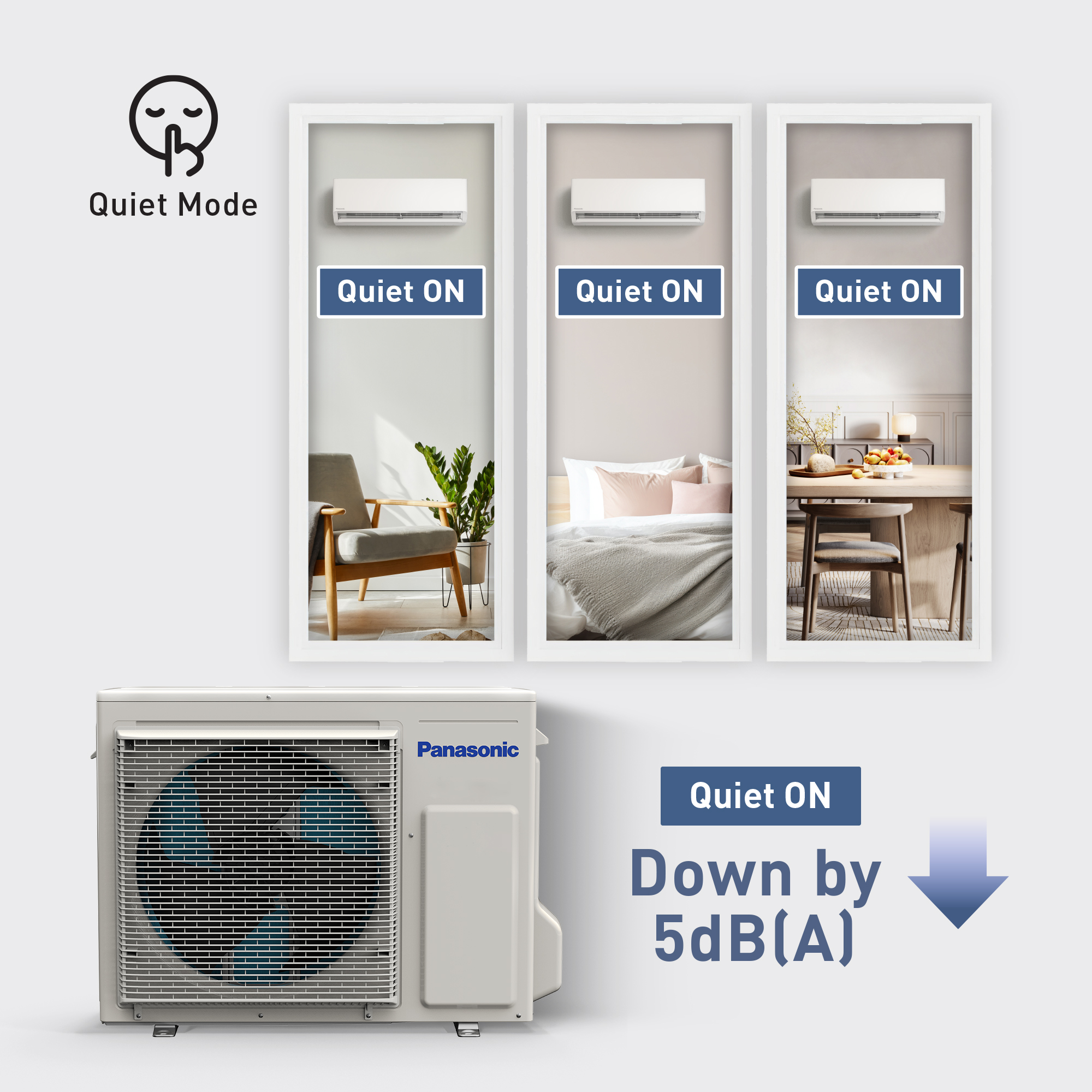 Quiet Outdoor Operation