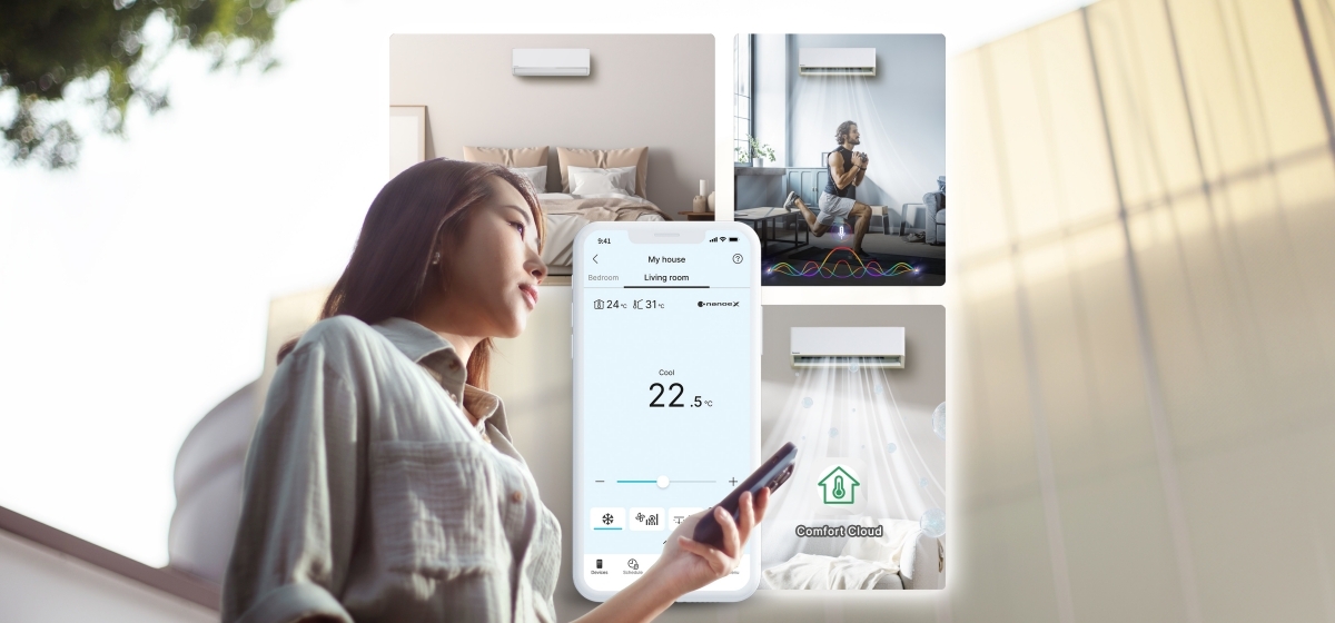 Multi-Zone Control with Comfort Cloud App