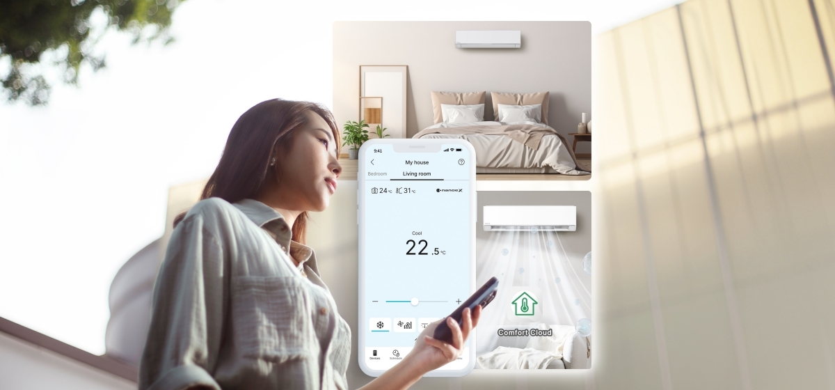 Multi-Zone Control with Comfort Cloud App