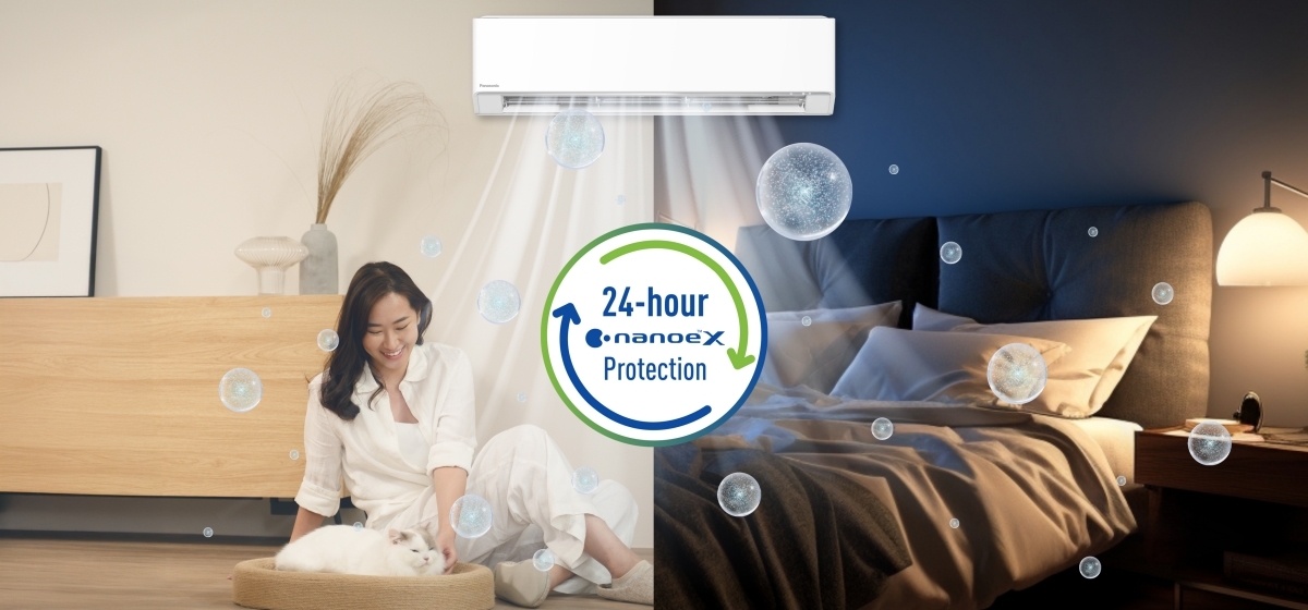 Stay Safe Indoors with 24-hour nanoe™ X Air Protection