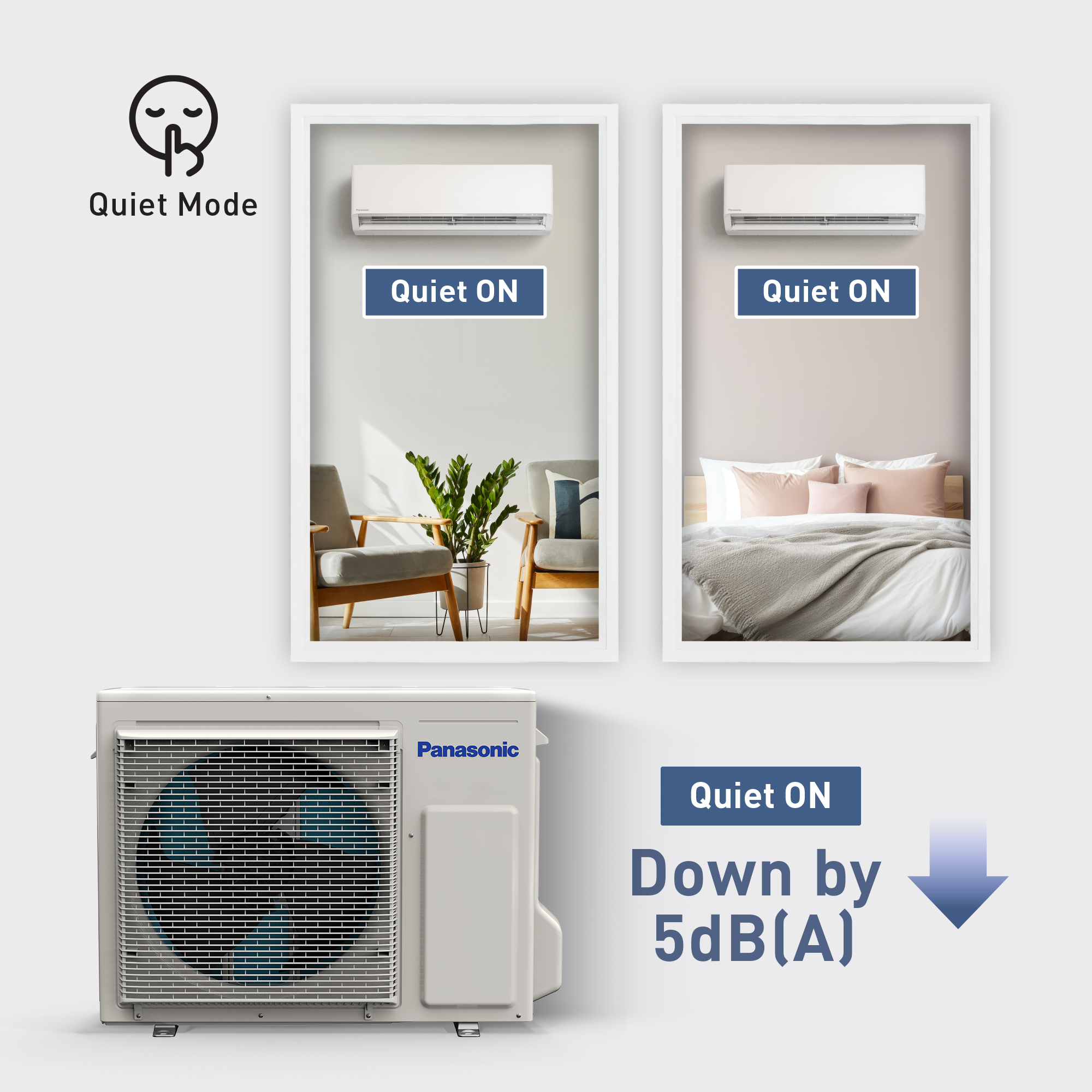 Quiet Outdoor Operation