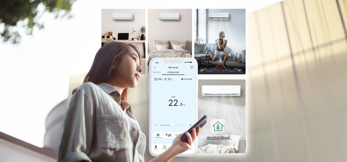 Multi-Zone Control with Comfort Cloud App