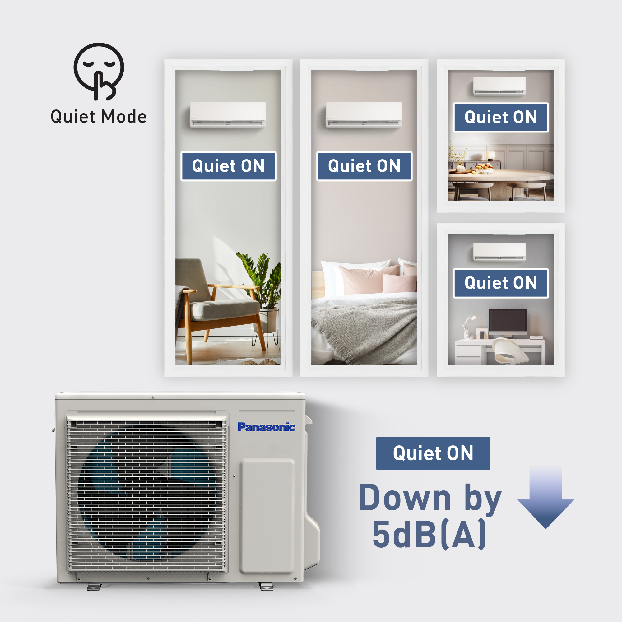 Quiet Outdoor Operation