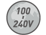 100–240 V