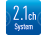 2.1-kanálový systém
