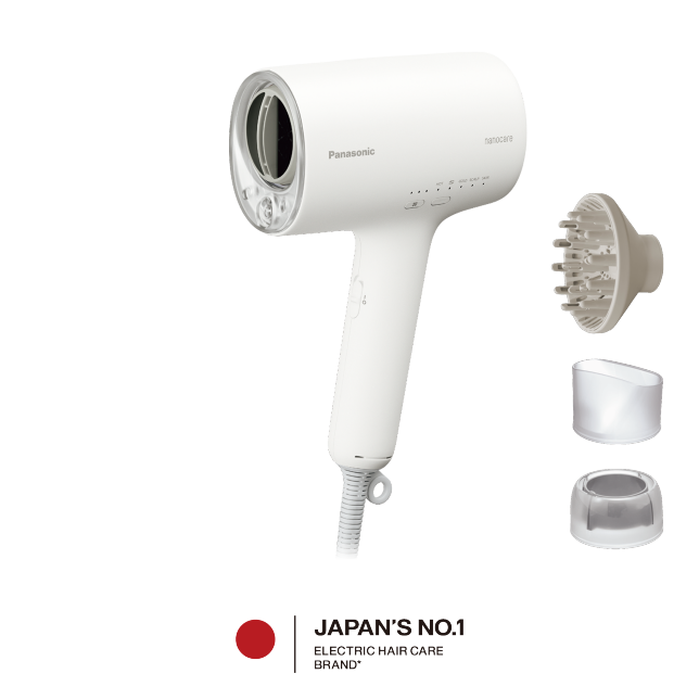 รูปของ ไดร์เป่าผม nanocare EH-NA0J<br>มาพร้อม nanoe™ MOISTURE+ และ Mineral : Warm White