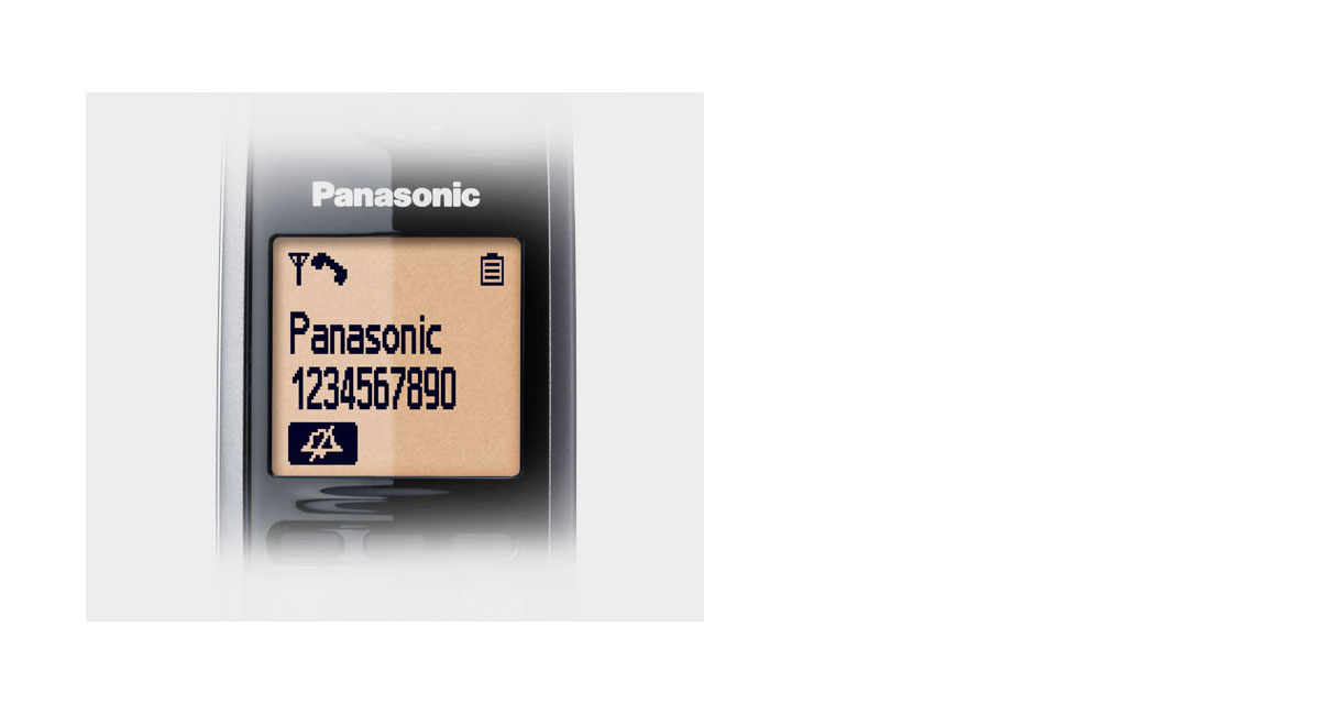 จอ LCD แบบ Backlit สีน้ำตาลเหลือง 1.8 นิ้วที่ตัวหูโทรศัพท์