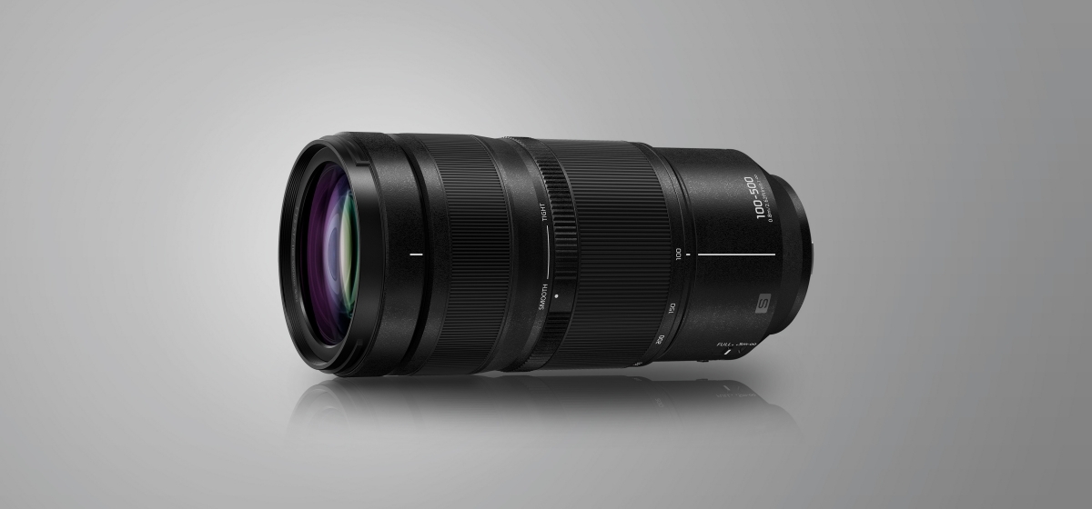 ภาพเลนส์ LUMIX S 100-500 มม. F5-7.1 (S-R100500) L-Mount