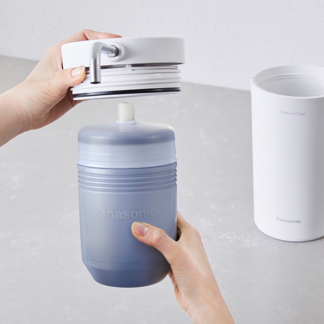 เปลี่ยนไส้กรองได้ง่ายๆ