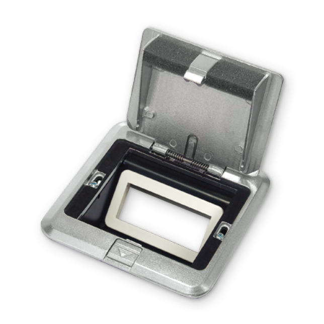 鋁合金地板插座商品圖 : DUFN2000T-1