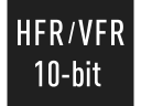 HFR/VFR 10 位元影片