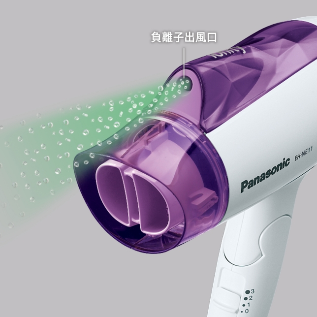 外置負離子吹口設計