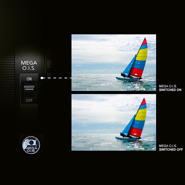 MEGA O.I.S. – 清晰銳利的效果