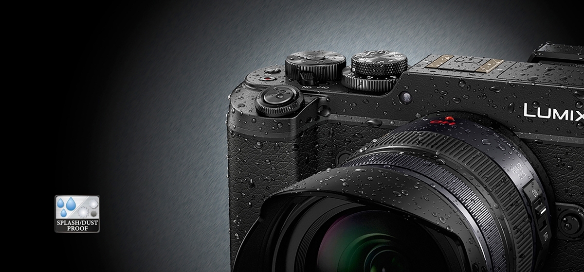 防潑水兼防塵 – 提供更多創作自由