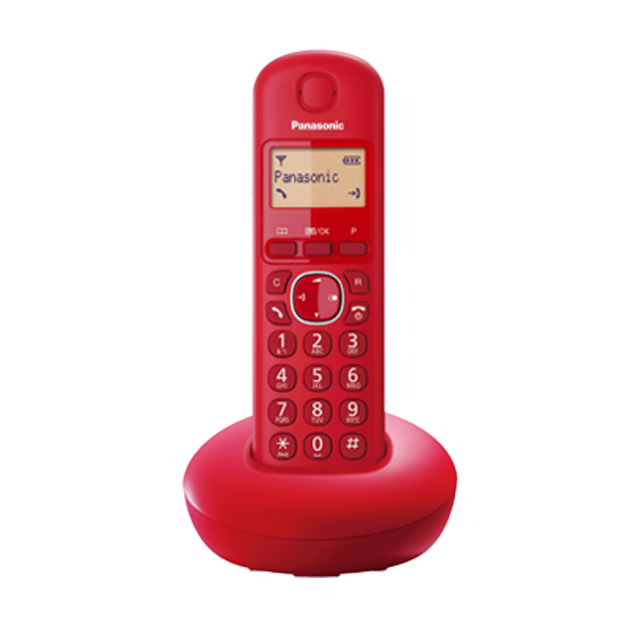 KX-TGB210 電話商品圖 : 紅色