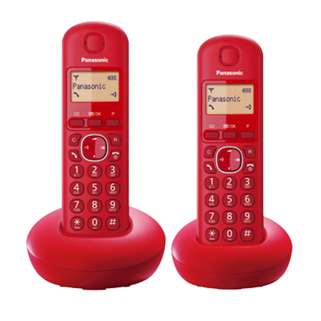 KX-TGB212 電話商品圖 : 紅色