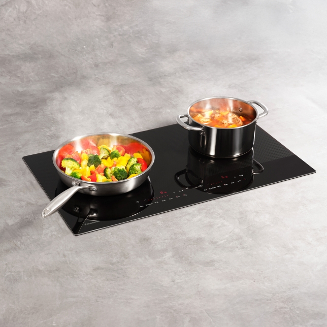 雙爐同時料理  3500W大火力