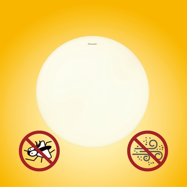 防蟲．防水  一體式設計