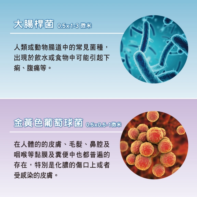 中空絲膜有效除菌99.999%*