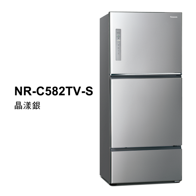 ECONAVI無邊框鋼板三門電冰箱<br /> NR-C582TV商品圖