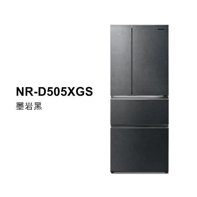 日系上質系列 無邊框岩板玻璃4門電冰箱<br> NR-D505XGS商品圖