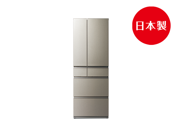 日系上質系列 無邊框霧面鋼板6門電冰箱<br />NR-F552YT商品圖