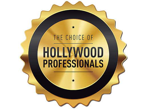 THE CHOICE OF HOLLYWOOD PROFESSIONALS