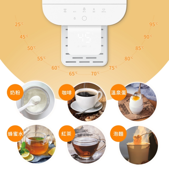 12段溫控、定量出水  多樣飲品好沖泡