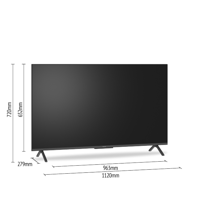 TN-50W80BGT 50 英吋、LED、4K HDR 智慧顯示器商品圖