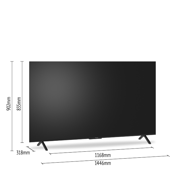 TN-65W80BGT 65 英吋、LED、4K HDR 智慧顯示器商品圖