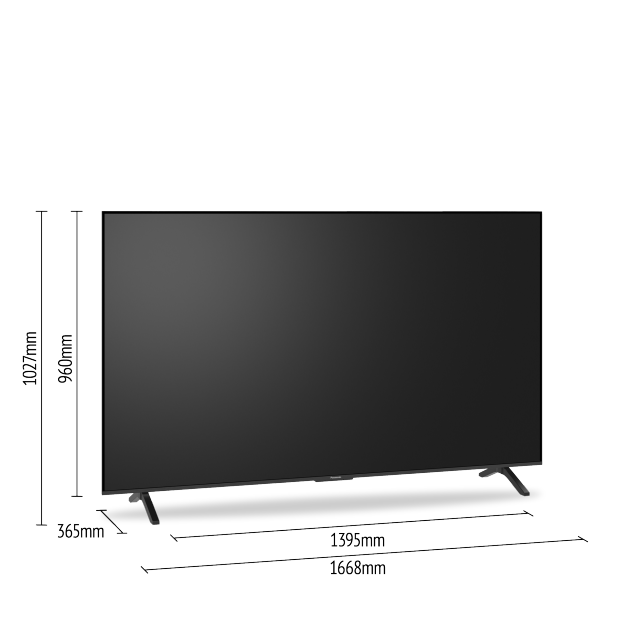 TN-75W80BGT 75 英吋、LED、4K HDR 智慧顯示器商品圖