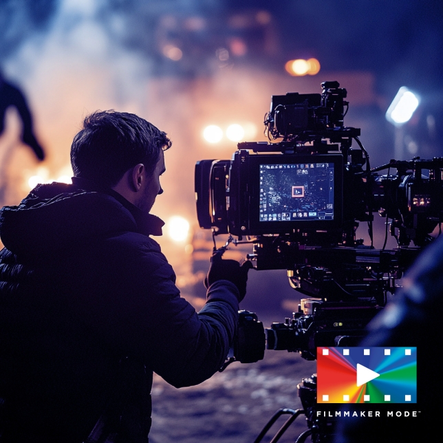 具備智慧偵測技術的 Filmmaker Mode