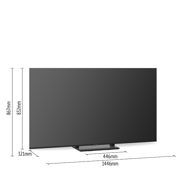 TV-65W95BGT 65 吋, Mini LED, 4K HDR 智慧顯示器商品圖